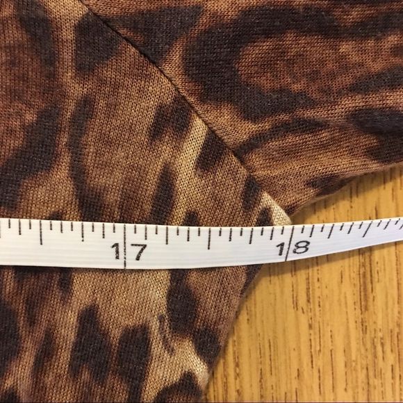 bebe Semi-Sheer Feline Soft Modal Longsleeved Top Size Small - Picture 9 of 10